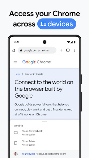 Chrome Dev ekran görüntüsü