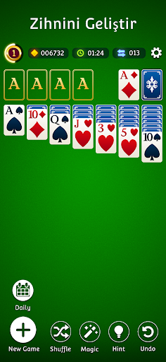 Solitaire.com ekran görüntüsü