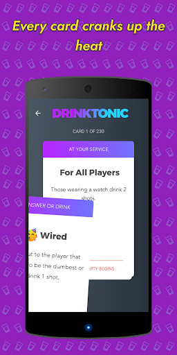 Drinktonic (drinking game) ekran görüntüsü