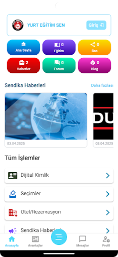 Yurt Eğitim Sen ekran görüntüsü
