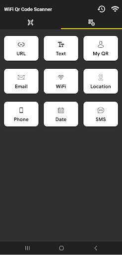 WiFi QR Password ekran görüntüsü