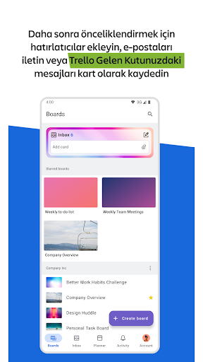 Trello: Her şeyi düzenleyin! ekran görüntüsü