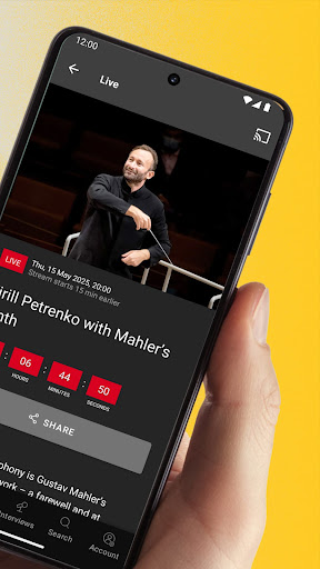 Berliner Philharmoniker ekran görüntüsü