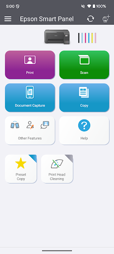 Epson Smart Panel ekran görüntüsü