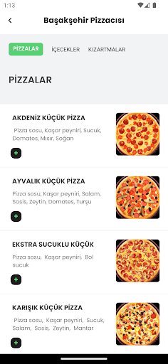 Pizzacı Başakşehir ekran görüntüsü