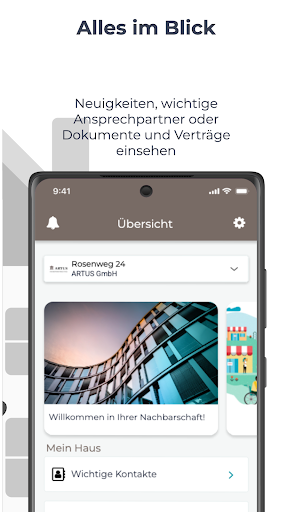 ARTUS GmbH Kundenportal ekran görüntüsü