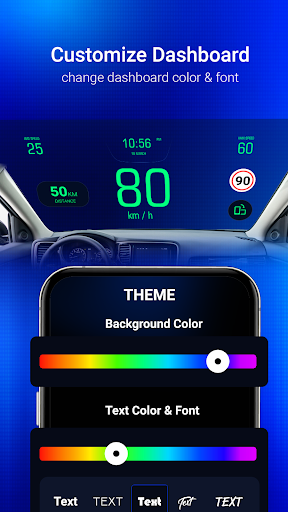 Car Dashboard Speedometer HUD ekran görüntüsü
