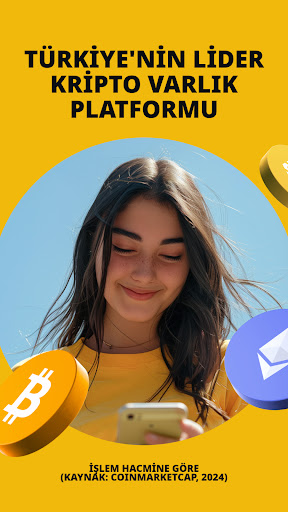 Binance TR: Bitcoin ve Kripto ekran görüntüsü
