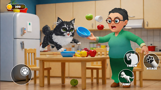 Cat Escape: Pranks Games ekran görüntüsü
