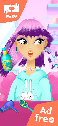 Pazu Girls hair salon 2 ekran görüntüsü