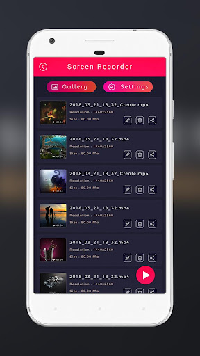 Full Screen Recorder HD ekran görüntüsü
