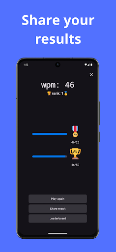 Typing Practice - Typik ekran görüntüsü
