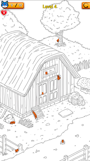 Hidden Cat Hunt Game ekran görüntüsü
