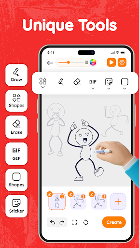 Draw animation - Anim creator ekran görüntüsü