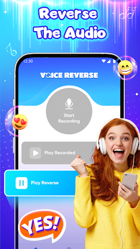 Reverse Audio: Voice Reverse ekran görüntüsü