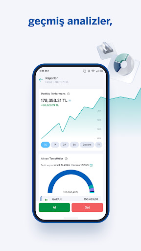 Garanti BBVA eTrader ekran görüntüsü