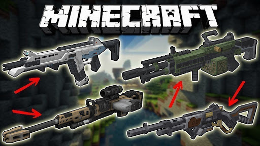 Guns Weapons Mod for MCPE ekran görüntüsü