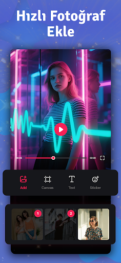 Foto Video Yapıcı - Slideo ekran görüntüsü
