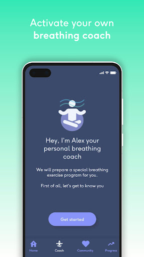 Breathwork: Guided Breathing ekran görüntüsü