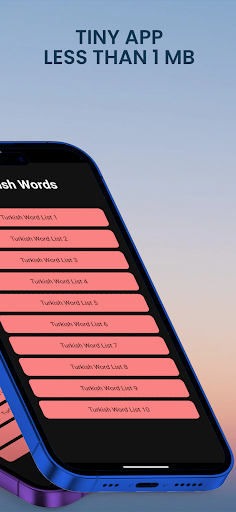 Turkish Words ekran görüntüsü