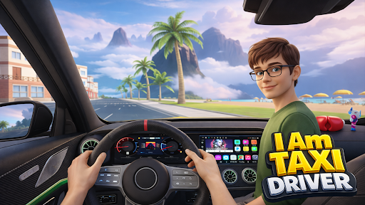 Urban Taxi Driving 3D ekran görüntüsü
