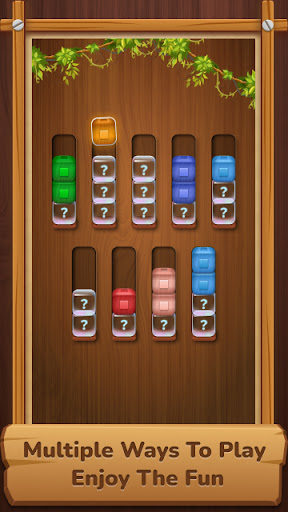 Wood Sort - Color Puzzle Game ekran görüntüsü