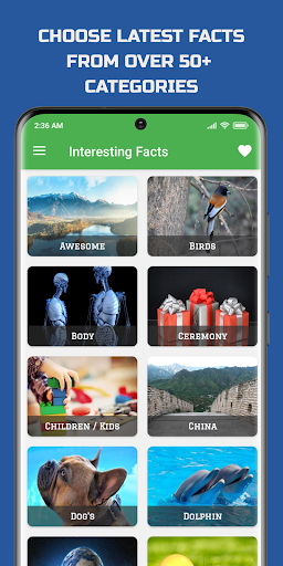 Interesting Facts - Fun Facts ekran görüntüsü