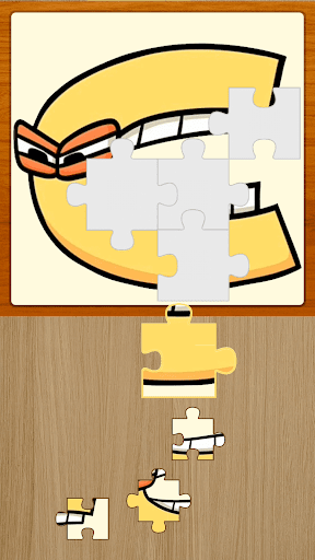 Alphabet Puzzles ekran görüntüsü