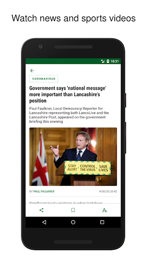 Lancashire Live ekran görüntüsü