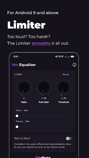 Vox Equalizer - Bass Booster ekran görüntüsü