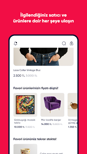 Shop: Favoriler takibinizde ekran görüntüsü