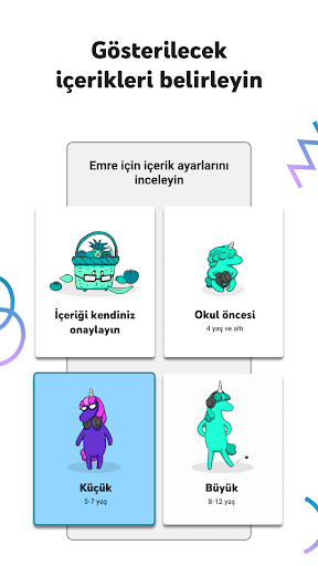YouTube Kids ekran görüntüsü