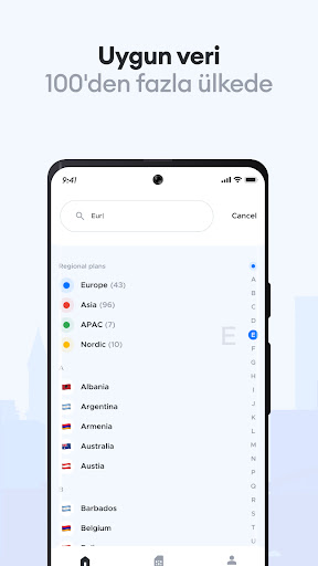 ReSIM: Seyahat eSIM İnternet ekran görüntüsü