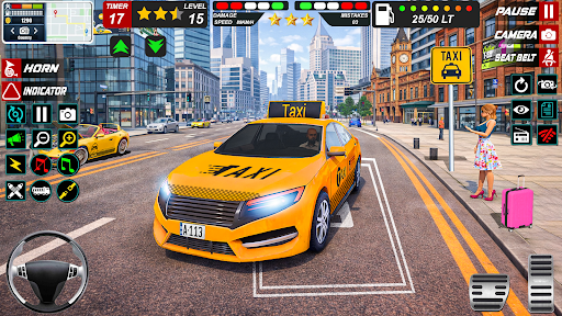 Taxi Simulator Car Driving ekran görüntüsü