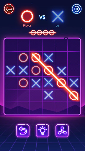 Tic Tac Toe: 2 kişilik oyunlar ekran görüntüsü