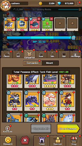 Cat Hero : Idle RPG ekran görüntüsü