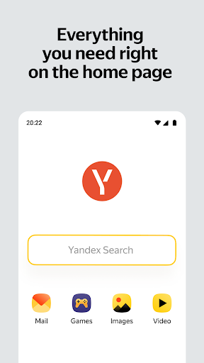 Yandex Start ekran görüntüsü