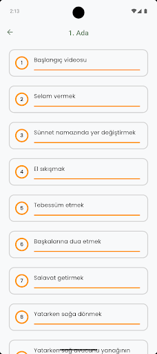 Pusulam Sünneti Hayata Geçirme ekran görüntüsü