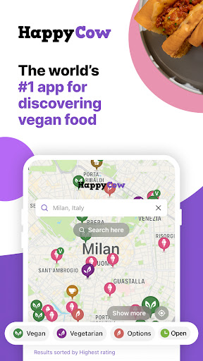HappyCow - Vegan Food Near You ekran görüntüsü