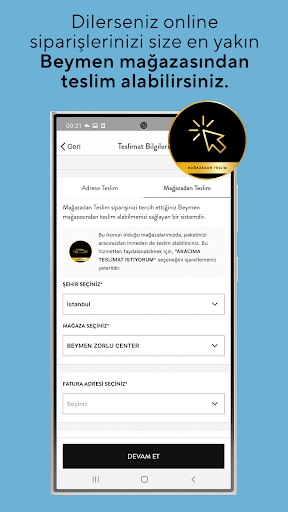 Beymen ekran görüntüsü
