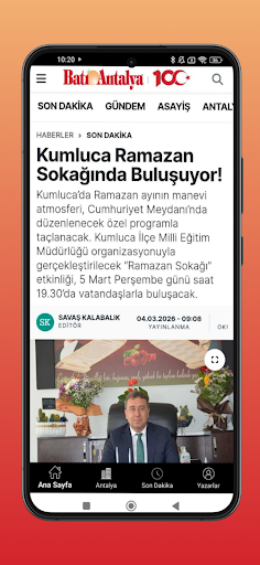 Batı Antalya ekran görüntüsü