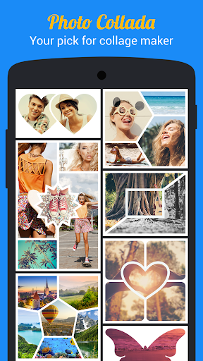 Photo Collada collage maker ekran görüntüsü