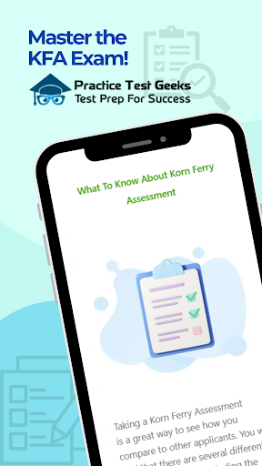 Korn Ferry Assessment Test ekran görüntüsü