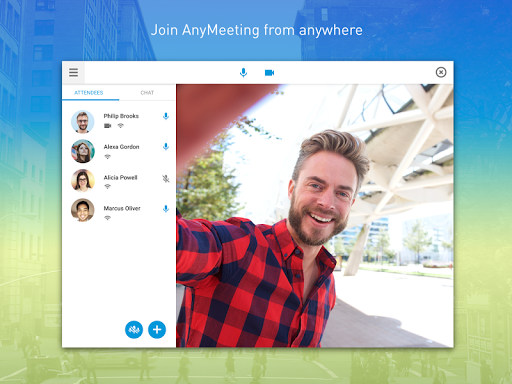 AnyMeeting Webinars ekran görüntüsü