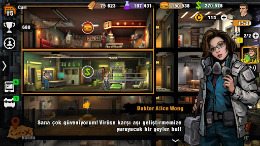 Zero City: Zombi oyunları ekran görüntüsü
