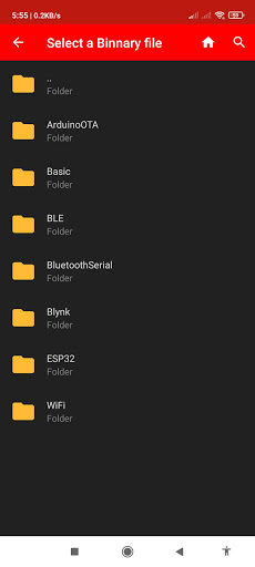 ESP32 Loader (Blynk Uploader) ekran görüntüsü
