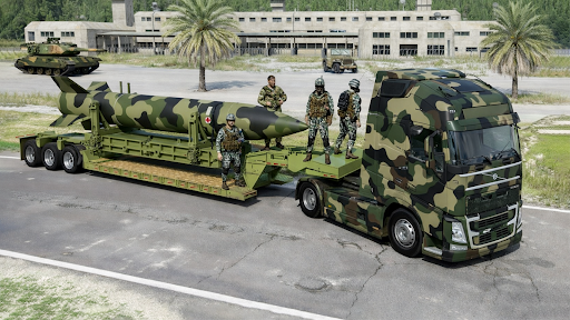 US Military Truck Driving Game ekran görüntüsü