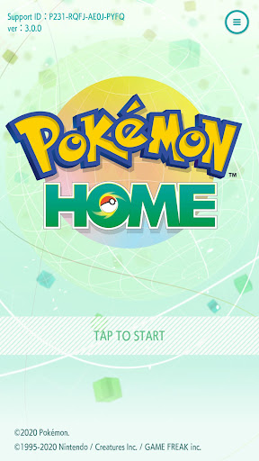 Pokémon HOME ekran görüntüsü