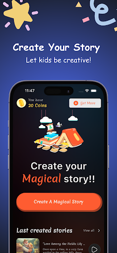 Dreamland: Create Kids Stories ekran görüntüsü