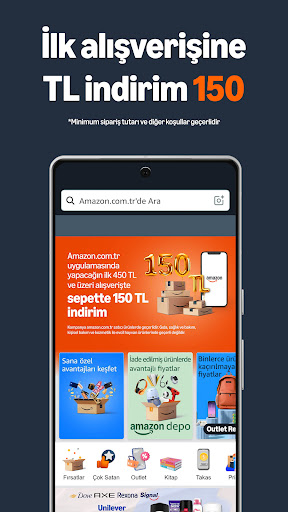 Amazon.com.tr Mobile Alışveriş ekran görüntüsü